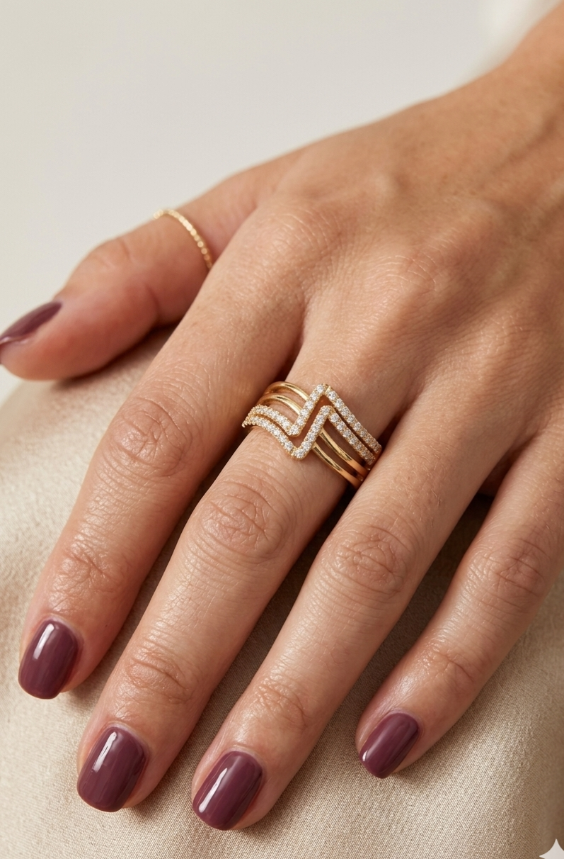 Aurora Rose Ring image 2