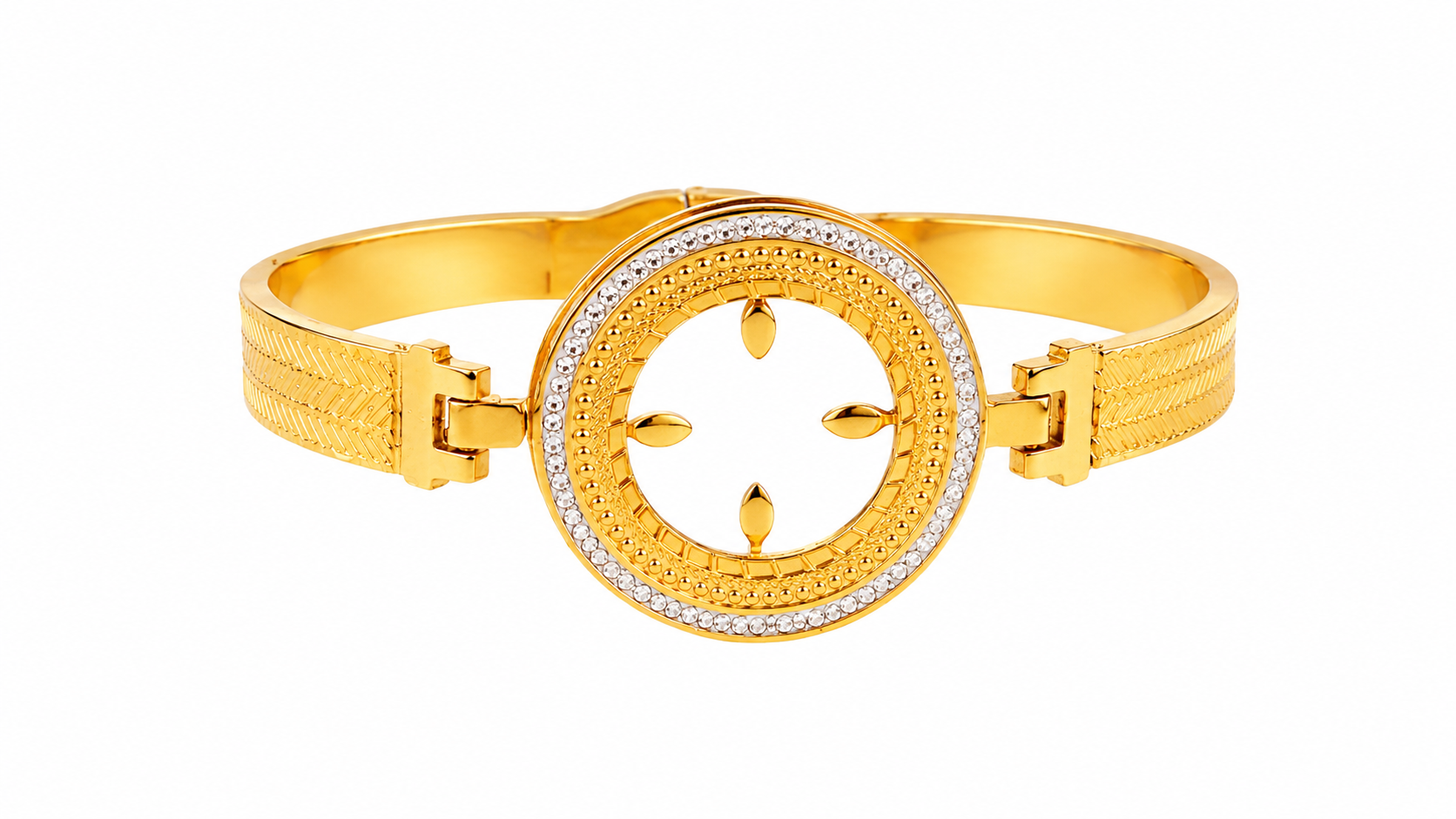 Royal Medallion Crystal Bracelet image 3